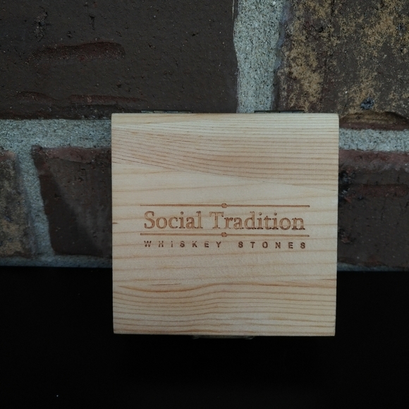 NEW 9 Natural Whiskey Stones by Social Tradition - Picture 4 of 4